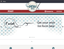 Tablet Screenshot of 4sewetc.com